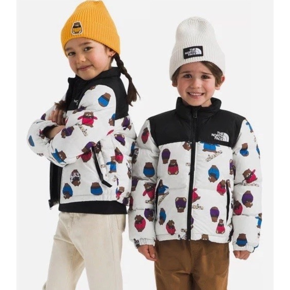 NWT The North Face 700 Down 1996 Nuptse Retro Bear Puffer Jacket New $170 Sz 2